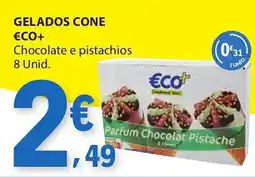 E.Leclerc Gelados cone €co+ promoção