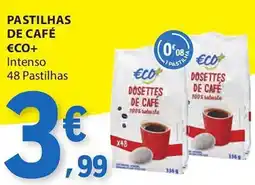 E.Leclerc Pastilhas de café €co+ promoção