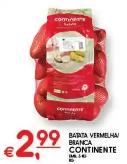 Meu Super Batata vermelha/ branca continente promoção