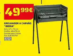 Bricomarché Grelhador a carvão "iberia" promoção