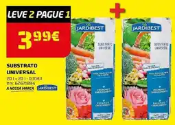 Bricomarché Substrato universal promoção