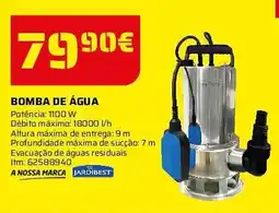 Bricomarché Bomba de água promoção