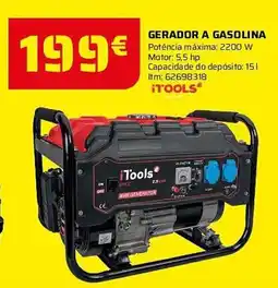 Bricomarché Gerador a gasolina promoção