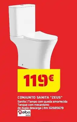 Bricomarché Delba Conjunto sanita "zeus" promoção
