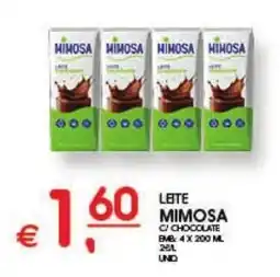 Meu Super Leite Mimosa c/ chocolate promoção