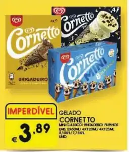 Meu Super Gelado cornetto promoção