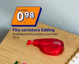 Action Fita corretora Edding promoção