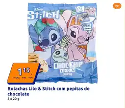 Action Bolachas Lilo & Stitch com pepitas de chocolate promoção