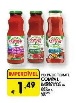 Meu Super Polpa de tomate compal promoção