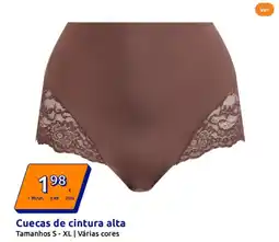 Action Cuecas de cintura alta promoção