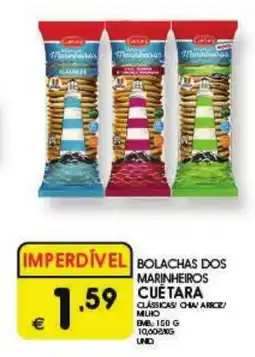 Meu Super Bolachas dos marinheiros cuetara promoção