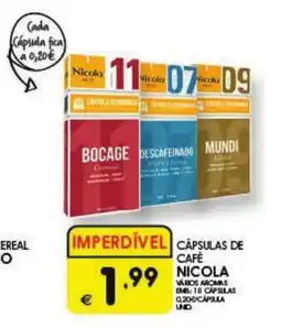 Meu Super Capsulas de café nicola promoção
