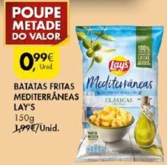 Batatas Fritas Mediterrâneas Lay's 150g