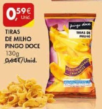 Pingo Doce Tiras de Milho Pingo Doce 130g promoção
