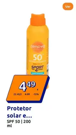 Action Protetor solar e... promoção