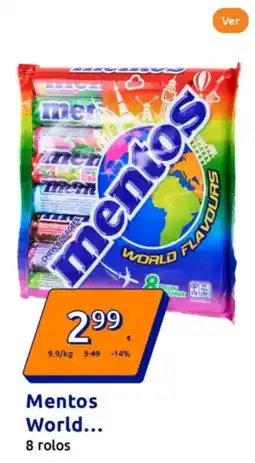 Action Mentos World... promoção