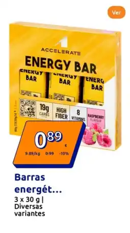 Action Barras energét... promoção