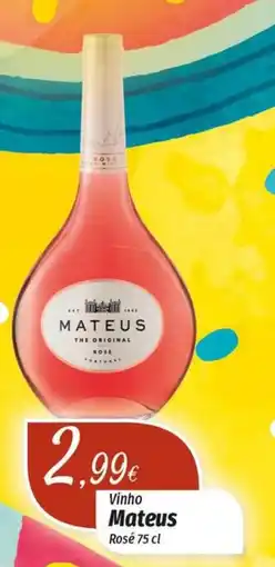 Miranda Supermercados Vinho Mateus Rosé promoção