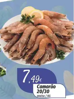 Miranda Supermercados Camarão 20/30 promoção
