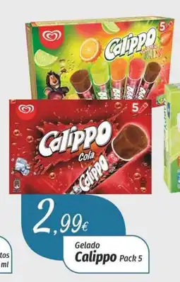 Miranda Supermercados Gelado Calippo promoção