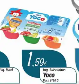 Miranda Supermercados log. Suissinhos Yoco promoção