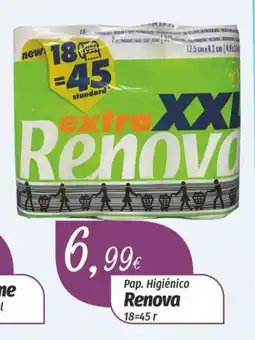 Miranda Supermercados Pap. Higiénico Renova promoção