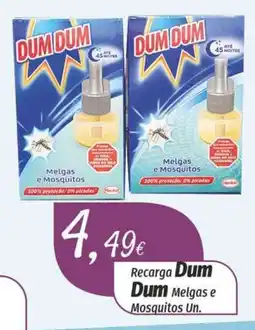 Miranda Supermercados Recarga Dum Dum Melgas e Mosquitos Un. promoção