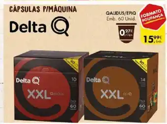 Pingo Doce Cápsulas P/Máquin Qalidus/EPIQ 60 Unid promoção