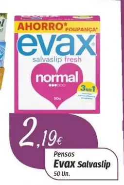 Miranda Supermercados Pensos Evax Salvaslip promoção