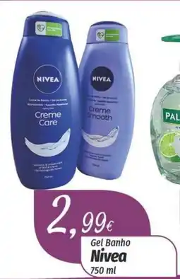 Miranda Supermercados Gel Banho Nivea promoção