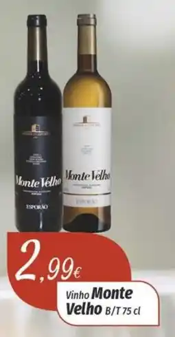 Miranda Supermercados Vinho Monte Velho B/T promoção