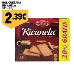 Neomáquina Bol cuetara ricanela promoção