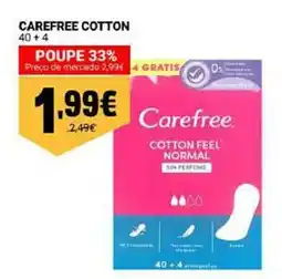 Neomáquina Carefree cotton promoção