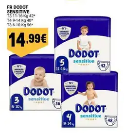 Neomáquina Fr dodot sensitive promoção