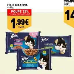 Neomáquina Felix gelatina promoção