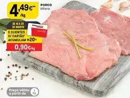 Intermarché PORCO Bifana promoção