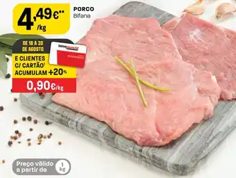 Intermarché PORCO Bifana promoção