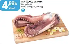 Intermarché Tentaculo de pota congelado promoção