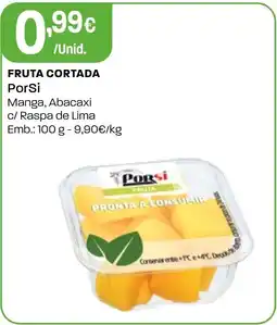 Intermarché Fruta cortada PorSi promoção