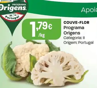 Intermarché Couve-flor Programa Origens promoção