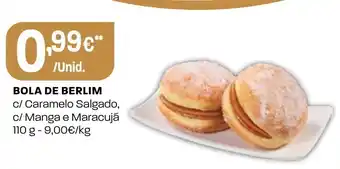 Intermarché Bola de berlim promoção