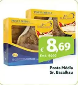 Roque Supermercados Posta Média Sr. Bacalhau promoção