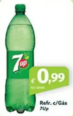 Roque Supermercados Refr. c/Gás 7Up promoção