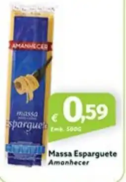 Roque Supermercados Massa Esparguete Amanhecer promoção