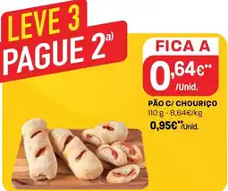 Intermarché PÃO C/ CHOURIÇO promoção