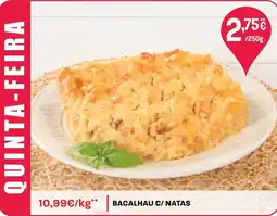 Intermarché Bacalhau c/ natas promoção