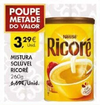 Pingo Doce Mistura Solúvel Ricoré 260g promoção