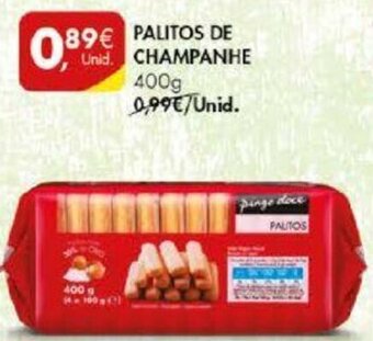 Pingo Doce Palitos de Champanhe 400g promoção