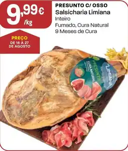 Intermarché Presunto c/ osso salsicharia limiana promoção