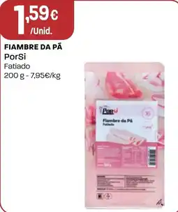 Intermarché Fiambre da pā porsi fatiado promoção